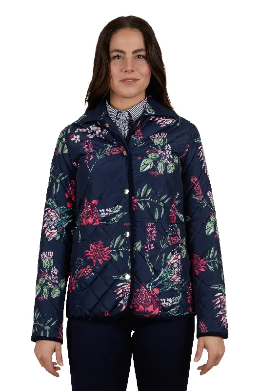 Thomas Cook Ladies Flora Reversible Jacket - Navy - T4W2716102 Nylon Jacket Polyester Jacket Spandex Jacket