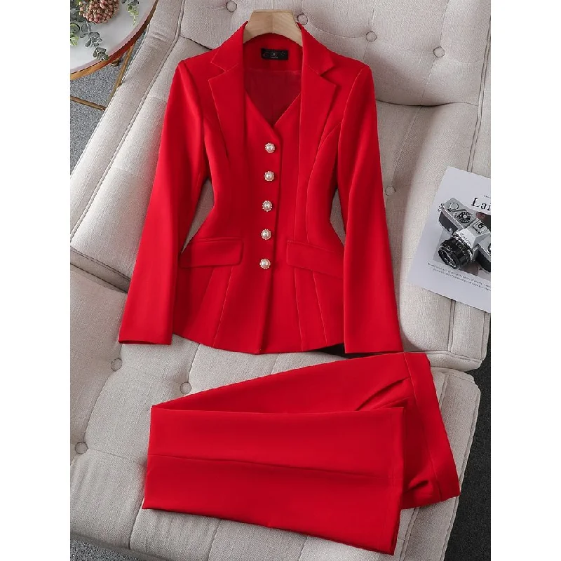 Red Suit Set