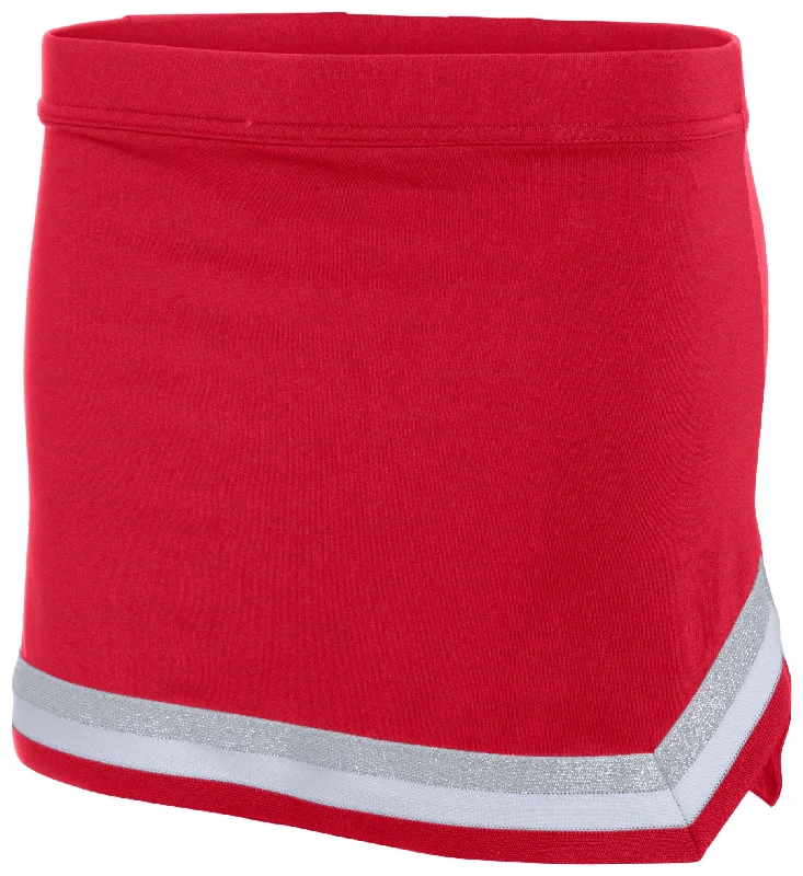 Red/White/Metallic Silver