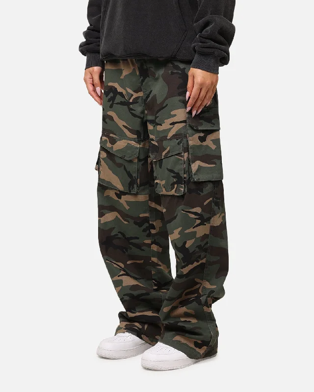 The Anti Order Artillery Baggy Cargo Pants  Woodland Camo Soft Stretch Leggings