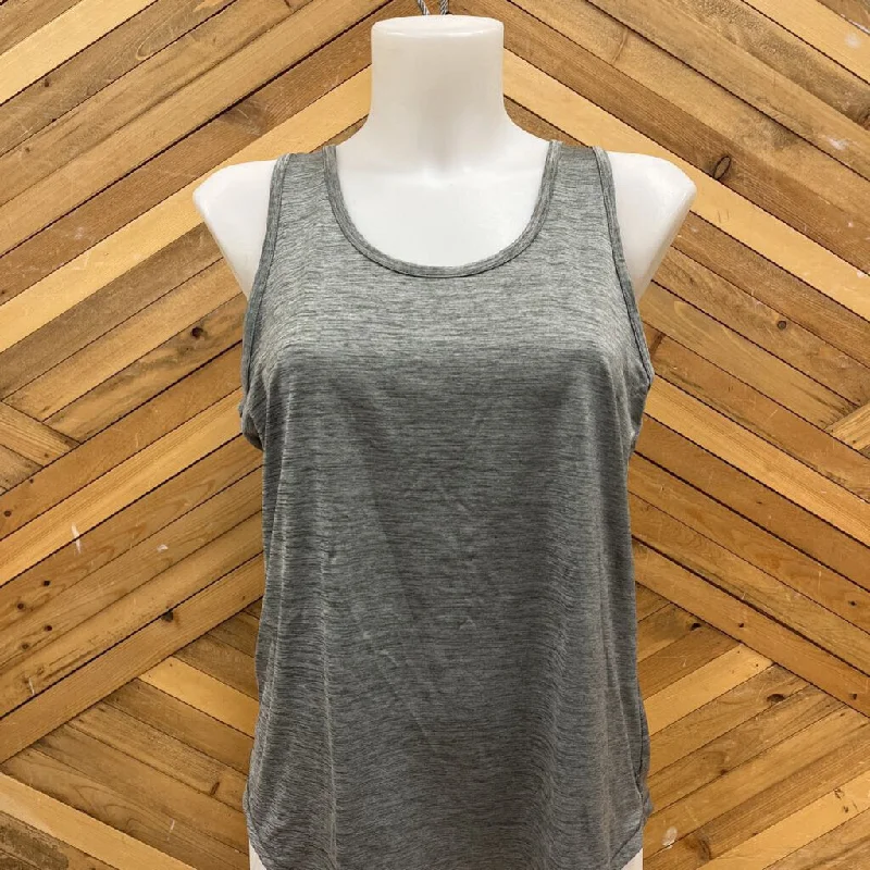 Eddie Bauer - Women's Tank Top - MSRP$45: Grey-women-SM cold shoulder tank