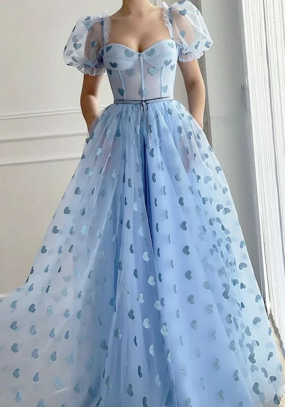 Prom Dress Party Dress Elegant blue Long Evening Dress   cg21472 Mermaid Tail Wedding