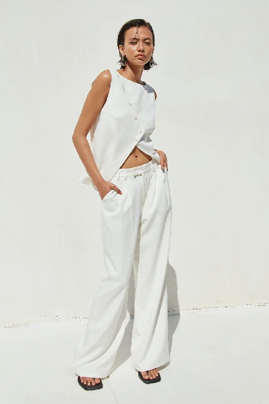 ELECTRA PANT - CREAM Cozy Knit Pants