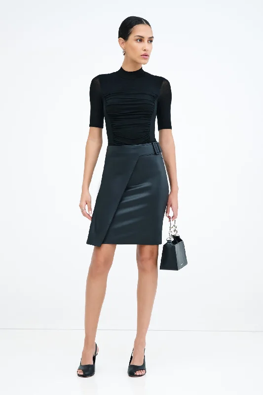 Adrienne Skirt leather skirt durable