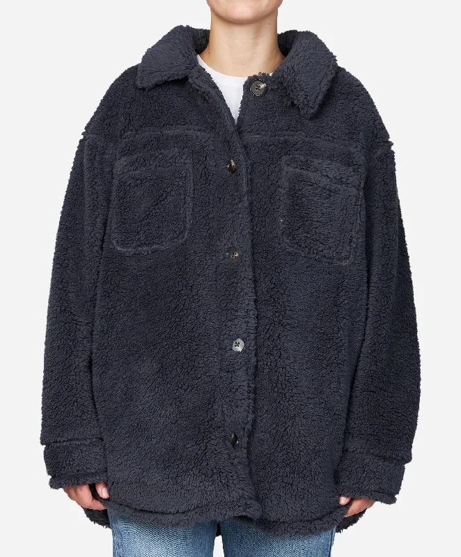 Heath Solid Jacket - Periscope Hoodie Zip-Up Jacket Button-Up Jacket