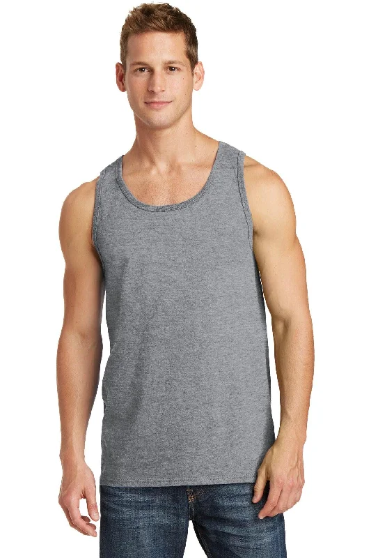 Port & Company Core Cotton Tank Top.  PC54TT (Pack of 6) cutout tank top