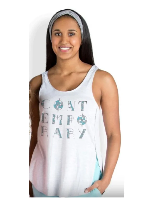 ON SALE Contemporary Petal Racerback Tank trendy tank top