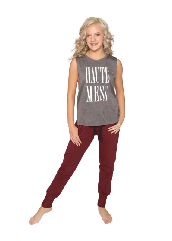 ON SALE Haute Mess Tank Top tie dye tank
