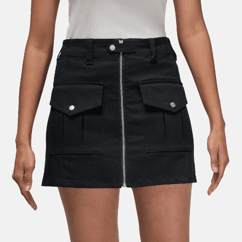 Air Jordan Women's Black Utility Skirt modal blend skirt