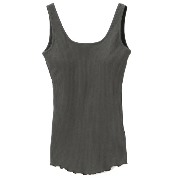 tereko tank top with pad cold shoulder tank