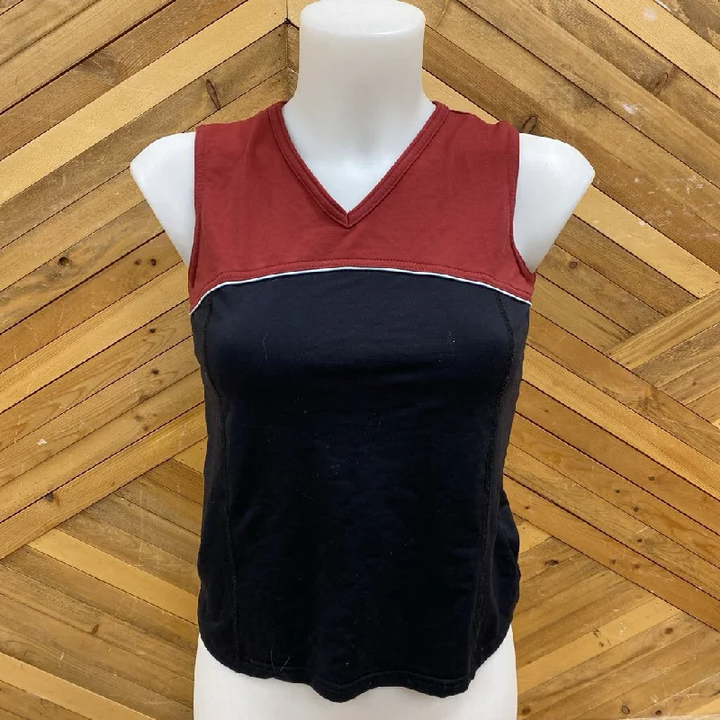 MEC - Tank Top : Black/Red-women-SM soft tank top
