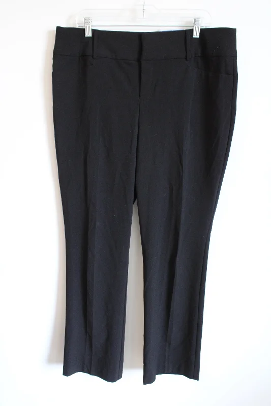 NEW APT. 9 Black Bootcut Dress Pant | 14 Fashionable Tapered Leg Pants
