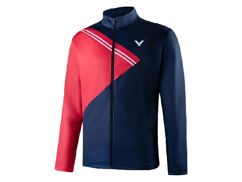 Victor J-25601D Unisex Track Jacket [Red] Toggled Jacket Drawstring Jacket Belted Jacket