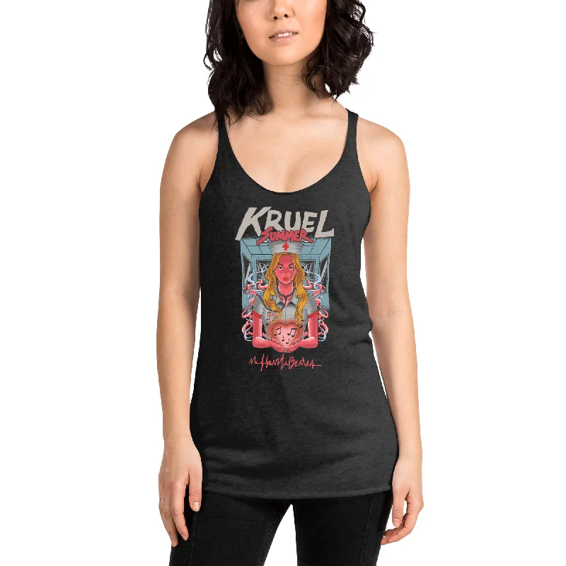 Heartbeat Women's Racerback Tank stylish tank top