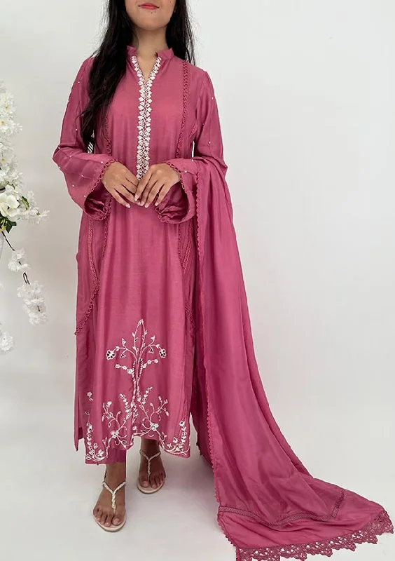 Leslie With Pants and Dupatta Stretch Fit Pants