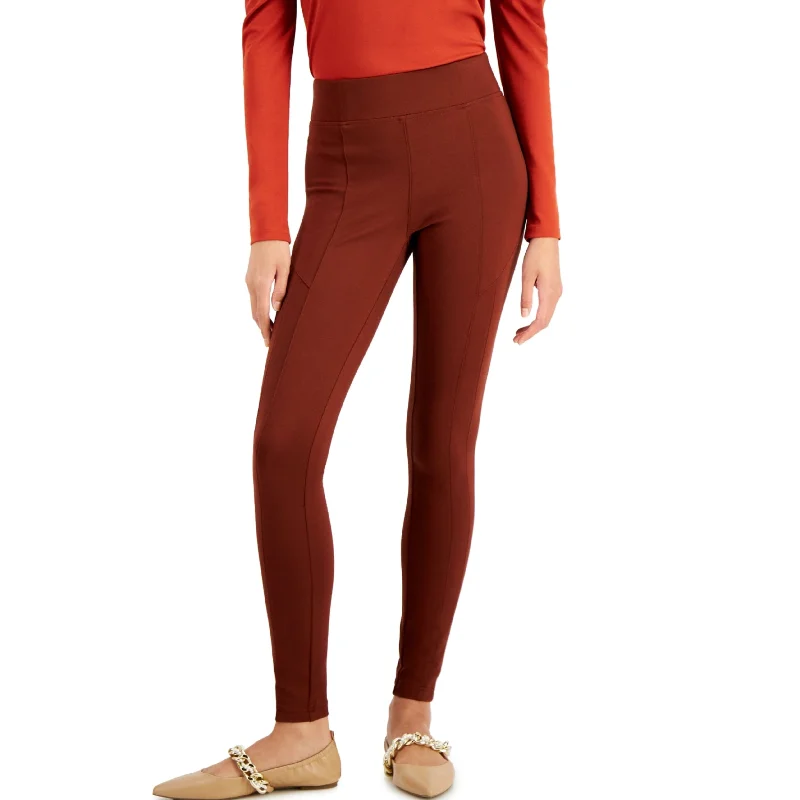 INC - High-Rise Seamed Skinny Pants Modern Stretch Trousers