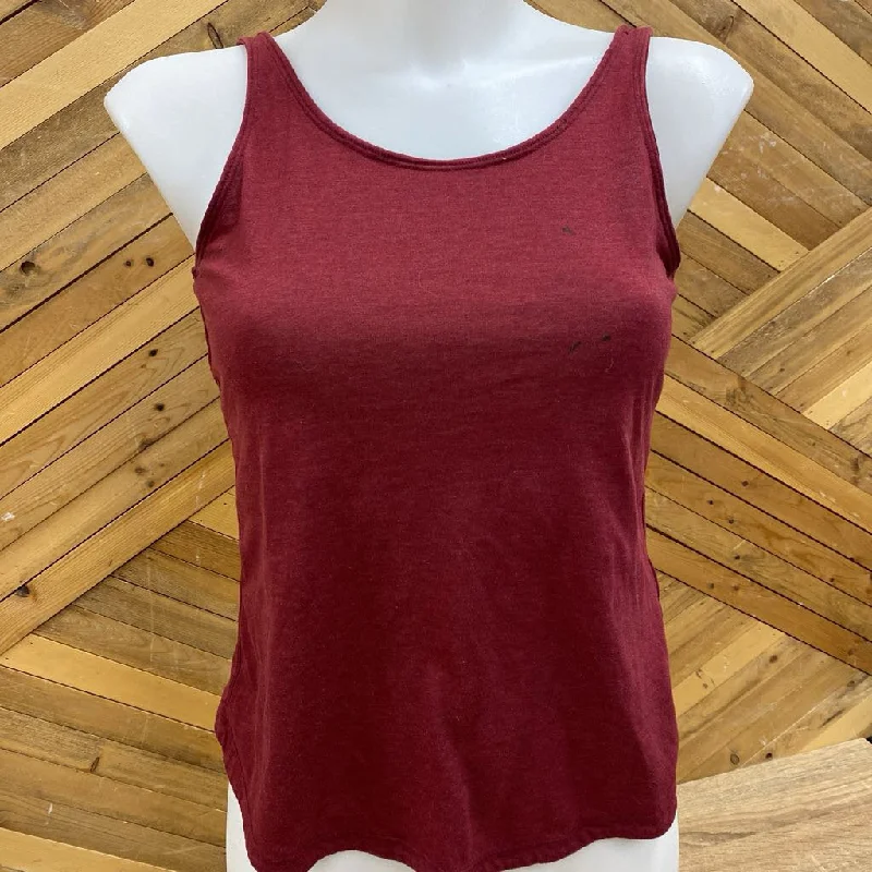 Adidas - Women Tank Top : Maroon and Red-women-XS crossback tank top