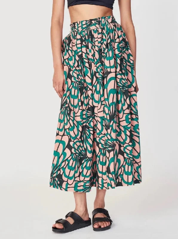 Mirth Verona Skirt in Paradise Shell maxi skirt elegant