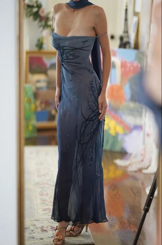 Blue Mermaid Prom Dress ,Long Party Dress      cg25261 Tunics Favorite customer