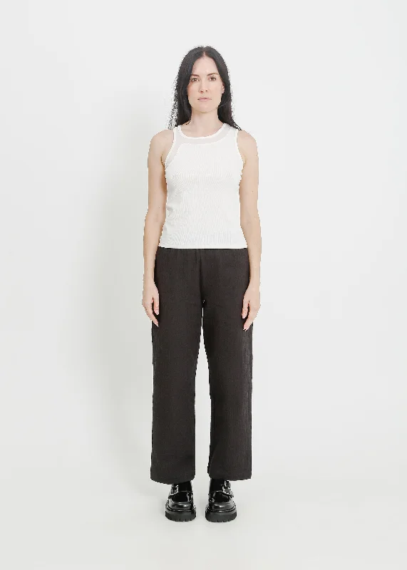 JARRAH PANT / BLACK Chic Checkered Pants