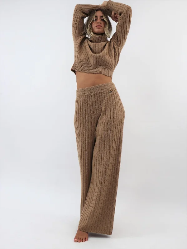 SANIBEL PANTS Elegant High-Waist Pants
