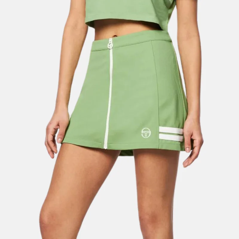 Sergio Tacchini Women's Miss Supermac Jade Green Skirt lace skirt delicate