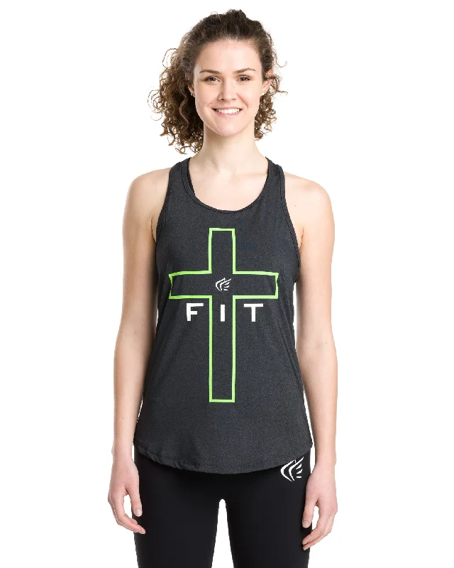 Ladies' CROSS Training EasyDri Tank navy tank top