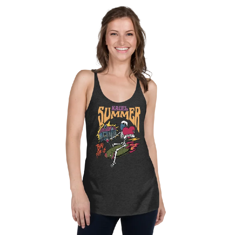 Bad 4 Us Women's Racerback Tank gym tank top