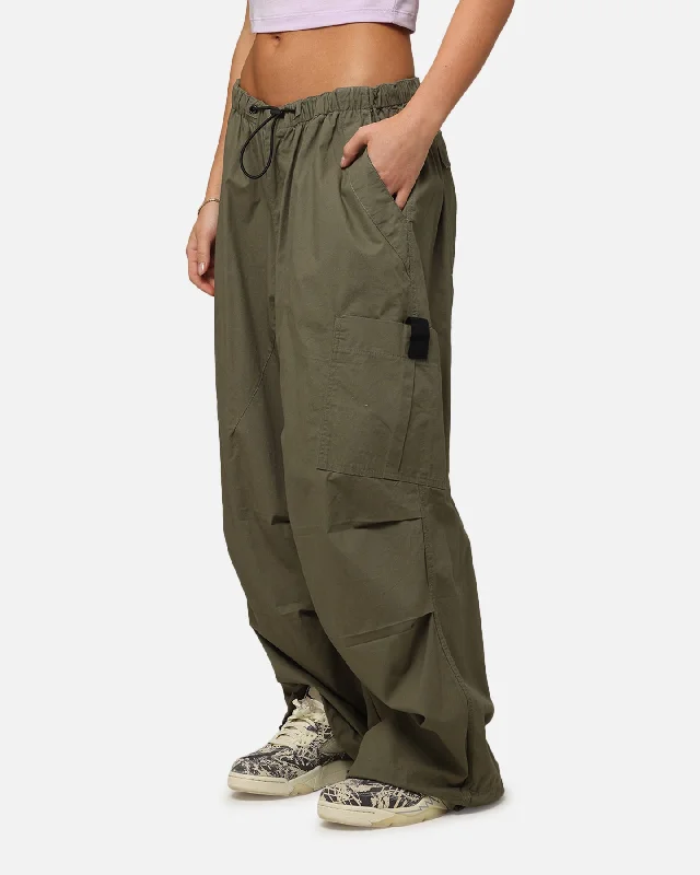 XXIII Cord Tie Cargo Pants Khaki Casual Drawstring Pants