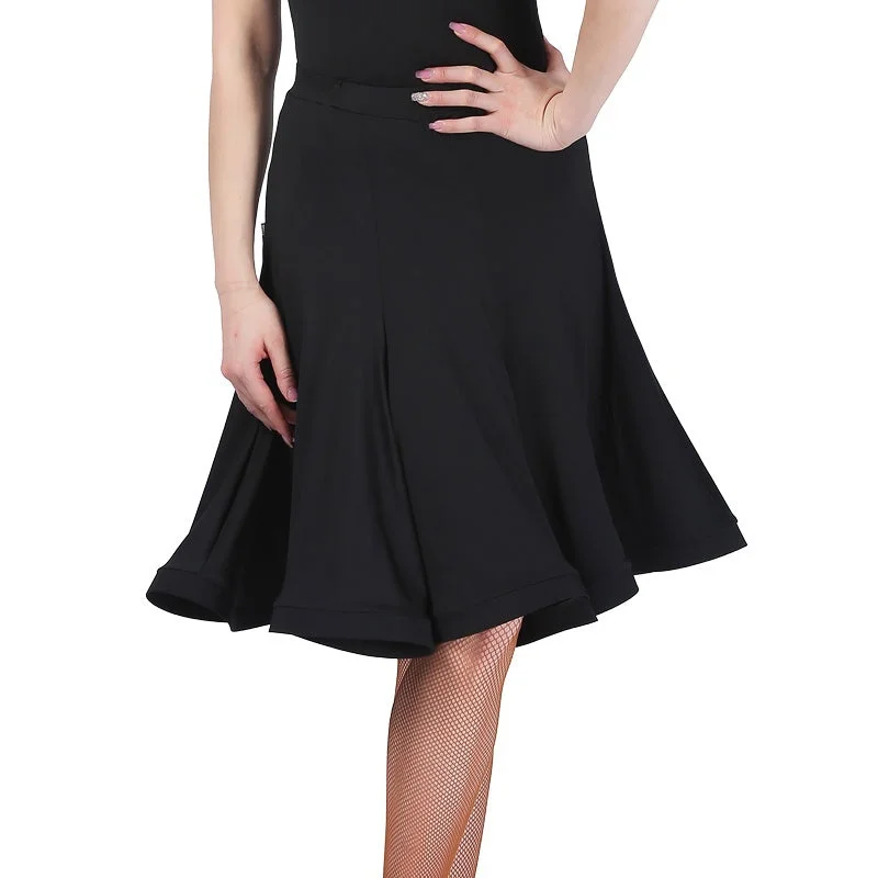 Solid Color Fishtail Latin Dance Skirt vintage skirt charm