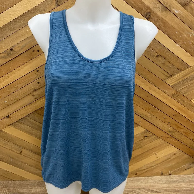Eddie Bauer - Women's Quick-Dry Active Tank Top : Blue-women-SM silver tank top