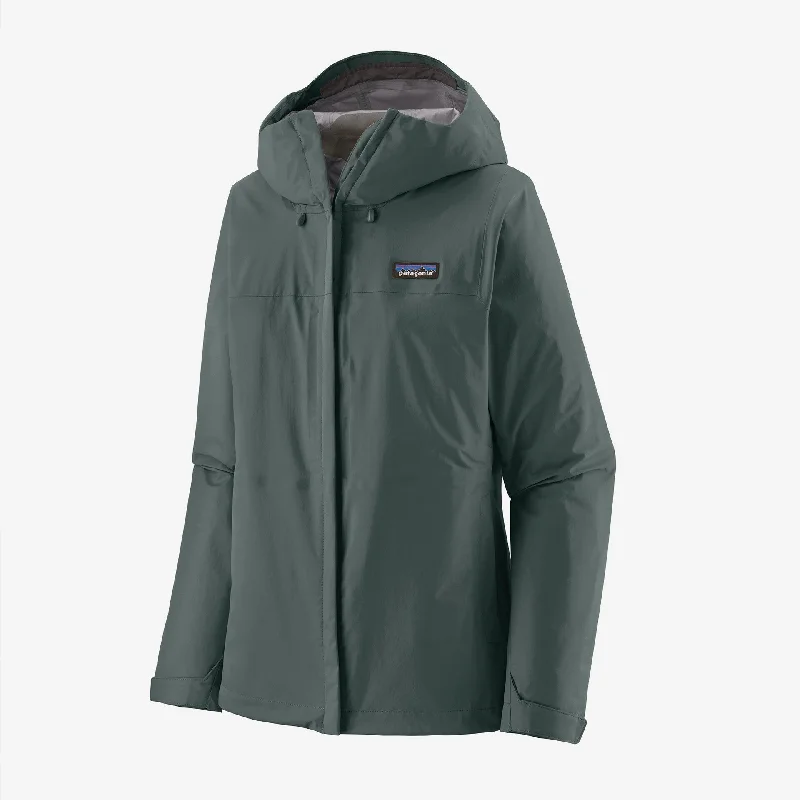 Patagonia Women's Torrentshell 3L Jacket -  Nouveau Green Fleece Fabric Down Fabric Feather Fabric