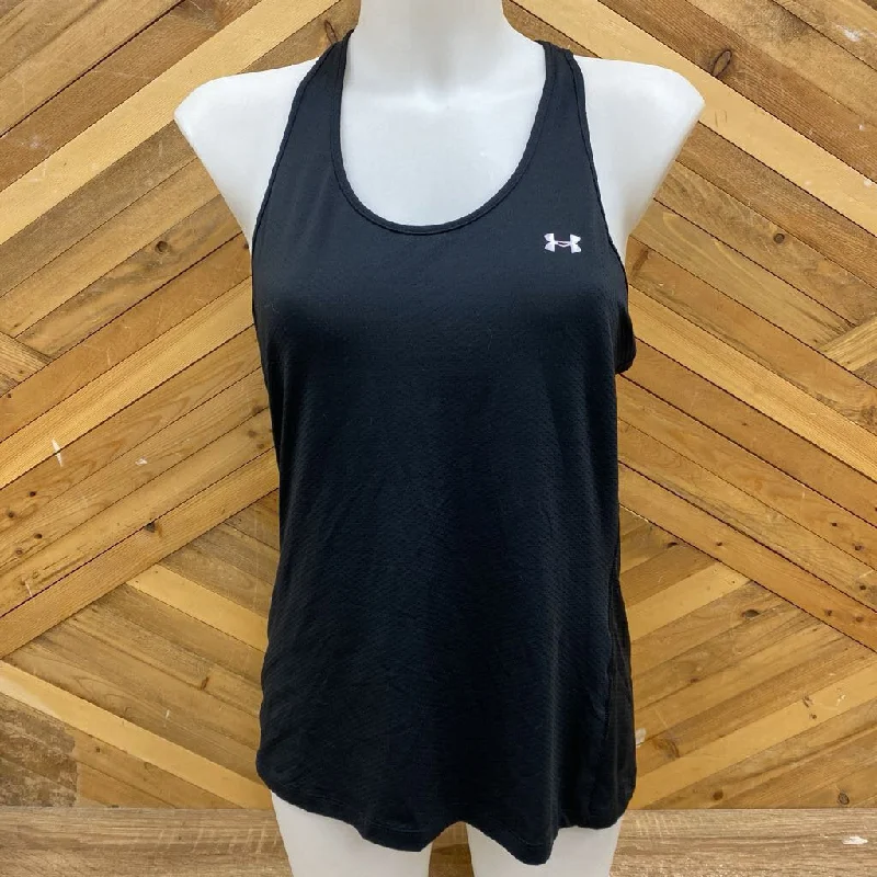 Under Armour - Women's Tank Top - MSRP $30: Black-women-LG solid color tank
