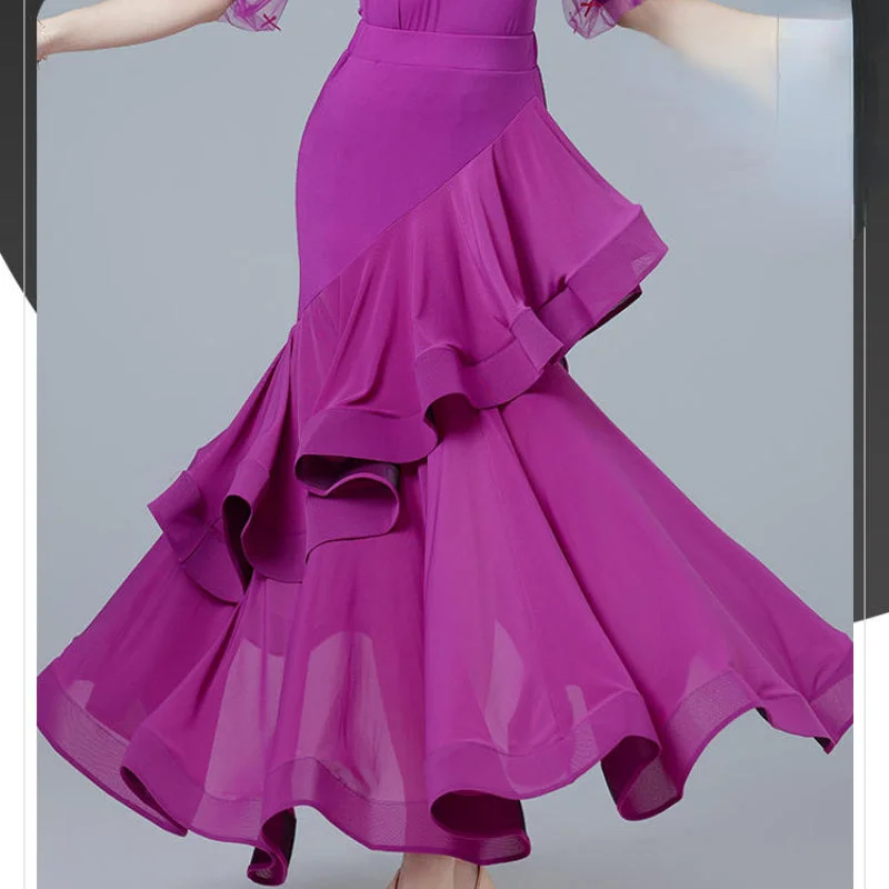 Big Swing Ballroom Dance Skirt cashmere skirt soft