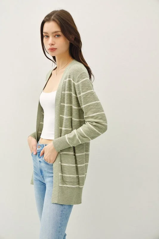 Softly Spoken Sage Open Front Cardigan Beaded Cardigan Sequined Faux Fur