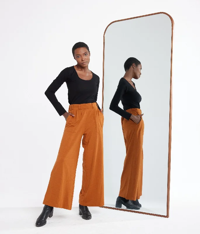 Cohen Pant - Camel Elegant Wool Trousers