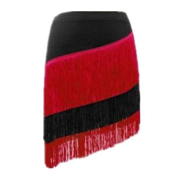 black red