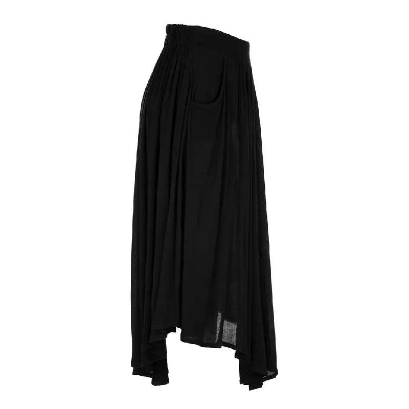 Tribal Women's Crinkle Woven Maxi Skirt spandex blend skirt