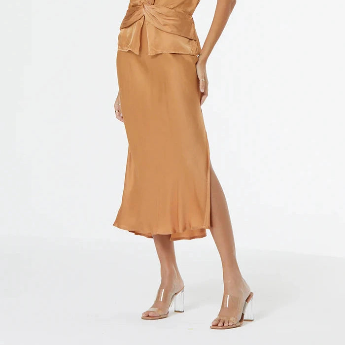 Felicity Skirt | Sun Baked a-line skirt cut