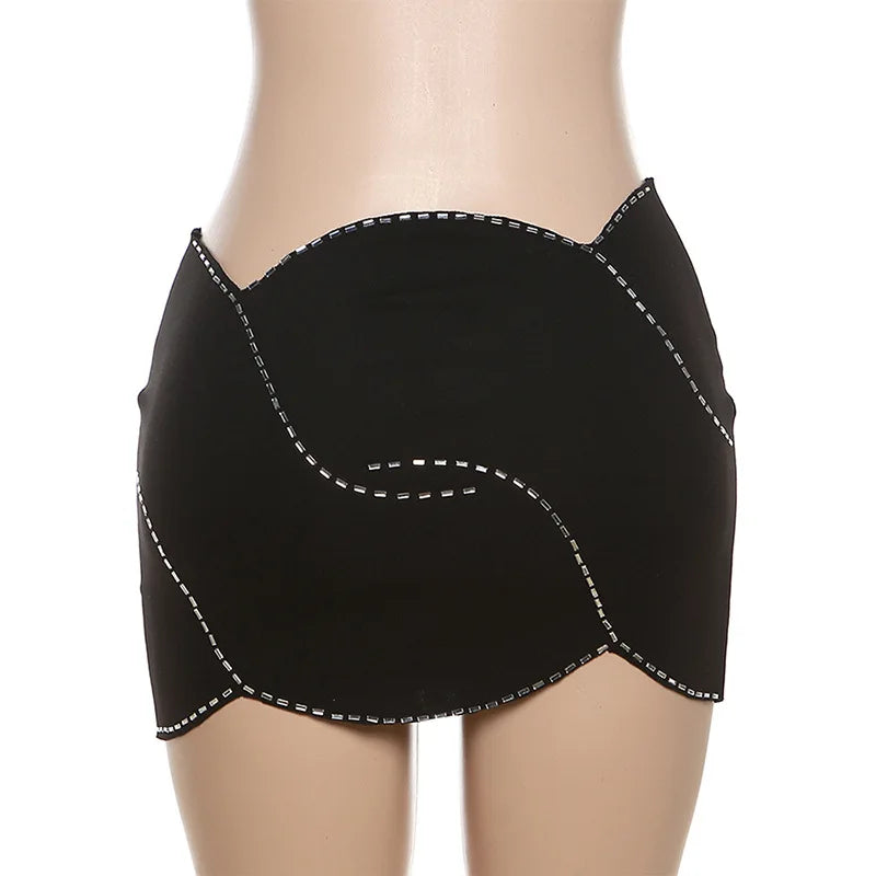 Black skirt