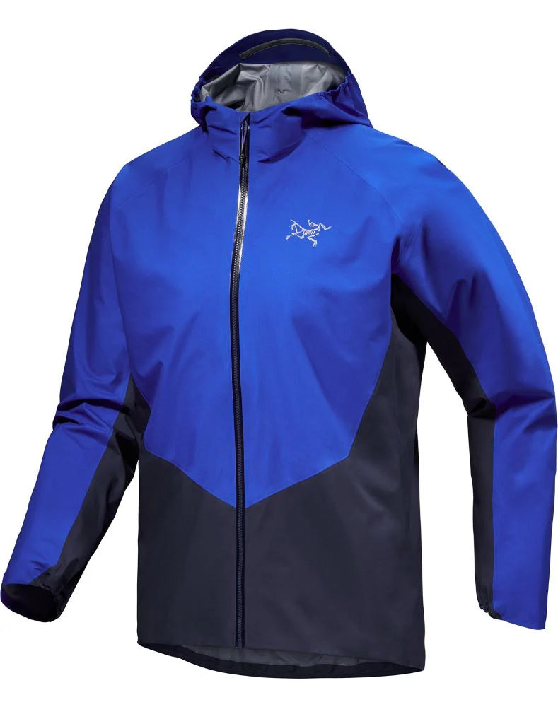 Arcteryx Norvan Shell Jacket GTX (Men's) A-Line Jacket Boat Neck Shawl Collar
