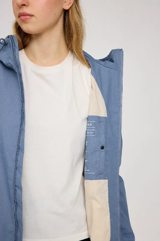 Women's Natural Rain Jacket Nylon Jacket Polyester Jacket Spandex Jacket