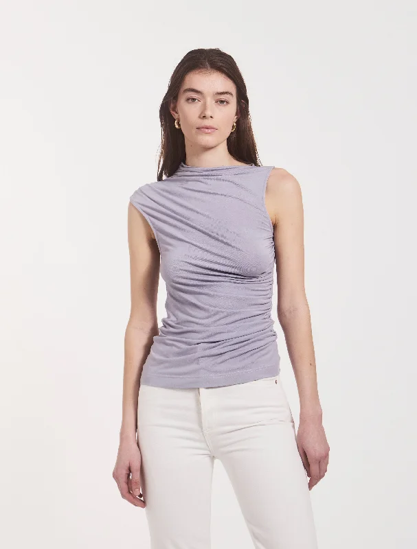 Lui Tank in Lilac coral tank top