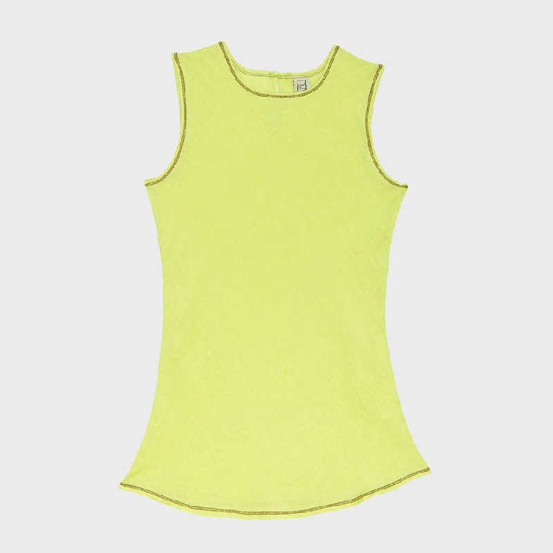 SALE 40%OFF ! <br/>【Baserange/ベースレンジ】<br>DYDINE TANK TOP <br>TODY-SL-SP24 baby blue tank