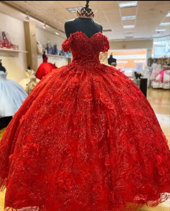 ball gown Prom Dress Applique Long Evening Dress red Party Dress    cg21044 Tunics stripes playful