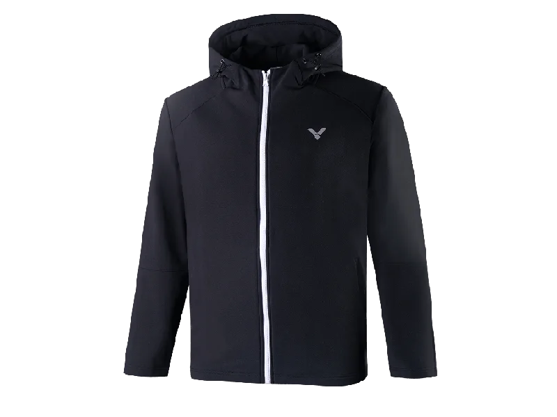 Victor J-25604C Unisex Track Jacket [Black] Elasticated Jacket Padded Jacket Insulated Jacket