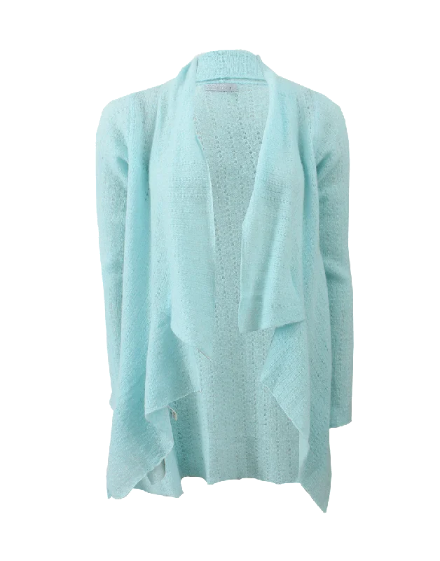 Cross-Stitch Drape Jacket Wool Jacket Cashmere Jacket Tweed Jacket