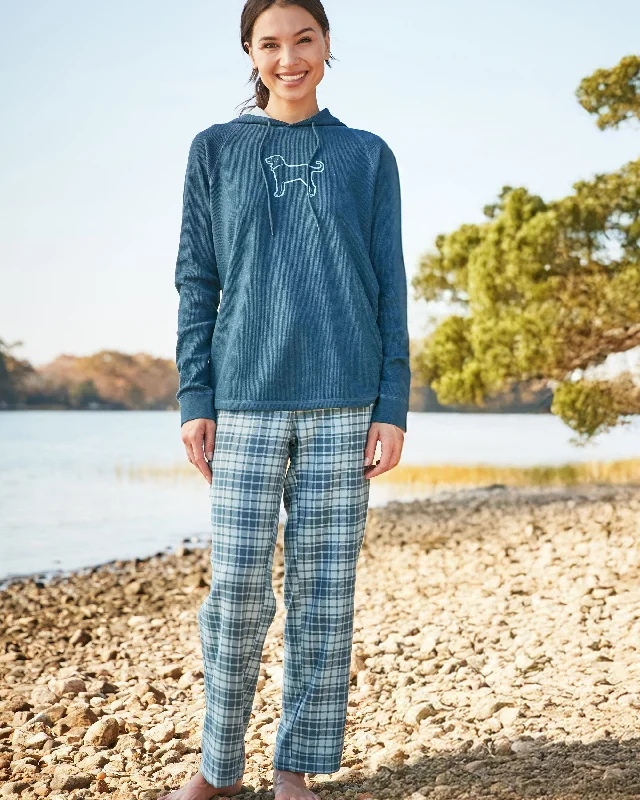 Ladies Cabin Plaid Flannel Pant Soft Stretch Leggings