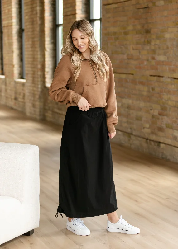 Anika Hiking Maxi Skirt wool skirt breathable