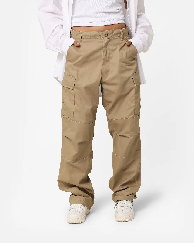 Rothco Women's Relaxed Fit Cargo Pants Khaki Soft Wool Pants